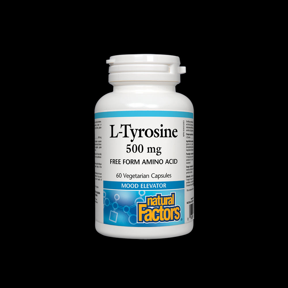 L-Tyrosine 500 mg - 60 capsules - Nutra Best Europe