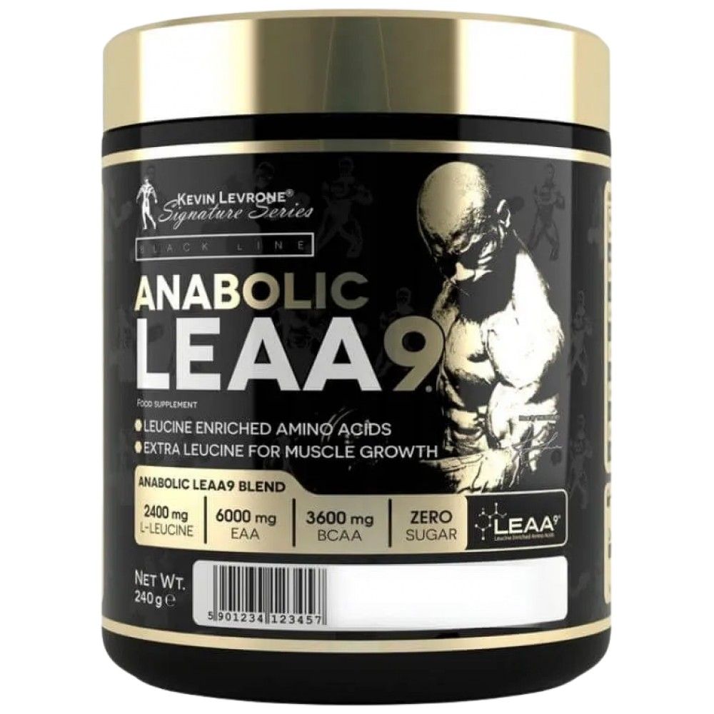Anabolic LEAA9 | Leucine Enriched Essential Amino Acids - 240 grams - Nutra Best Europe