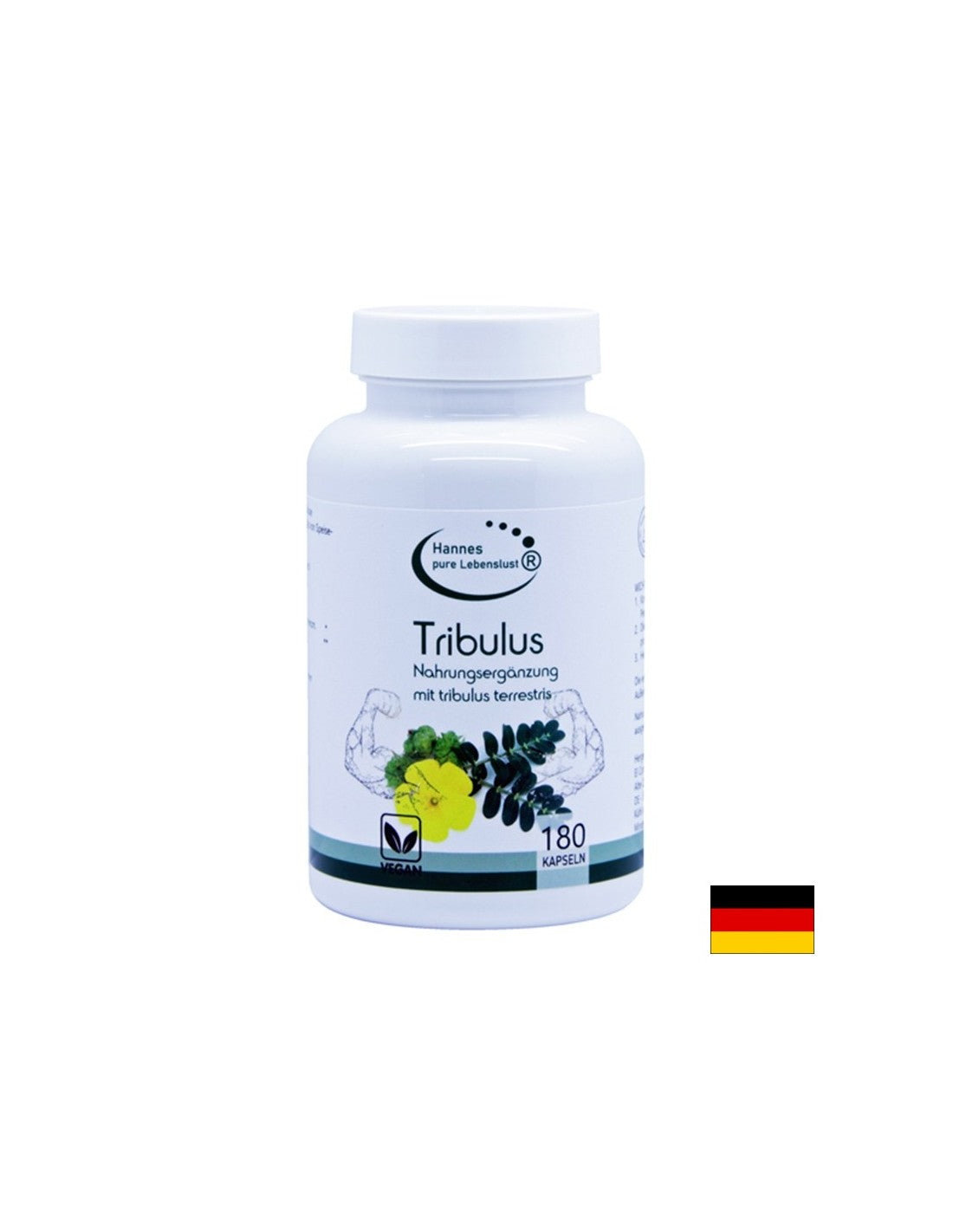 Libido - Tribulus Terrestris (Tribulus), 500 mg x 180 capsules - Nutra Best Europe