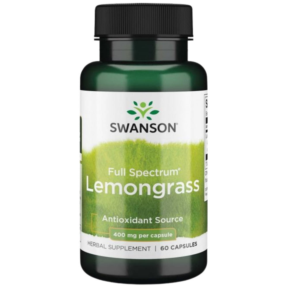 Full Spectrum Lemongrass - 60 capsules - Nutra Best Europe