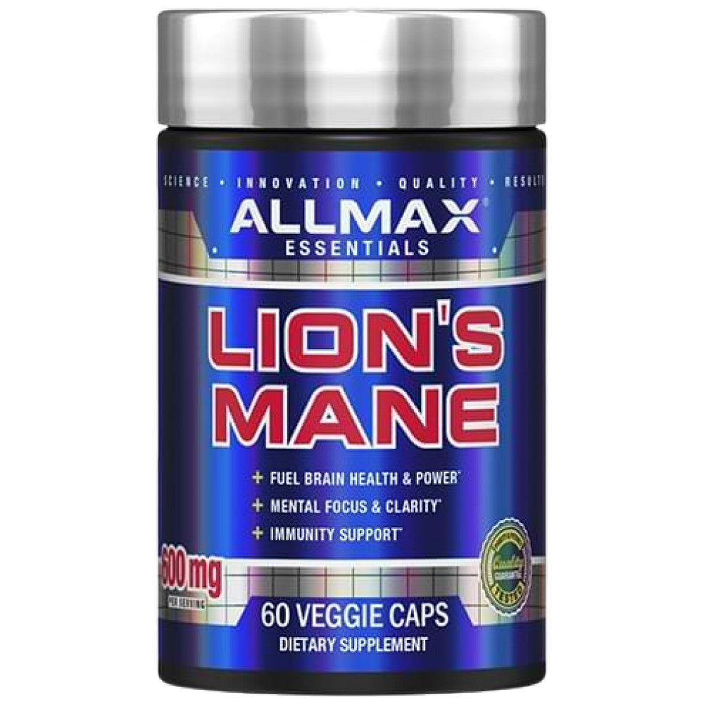 Lion's Mane Extract 600 mg - 60 capsules - Nutra Best Europe