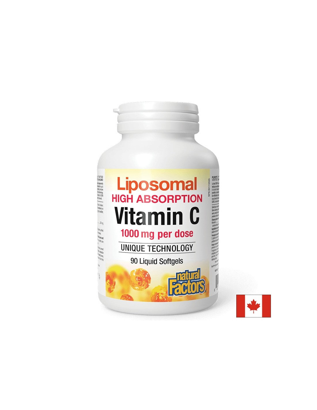 Vitamin C 500 mg | Liposomal High Absoprtion - 90 Gel capsules - Nutra Best Europe