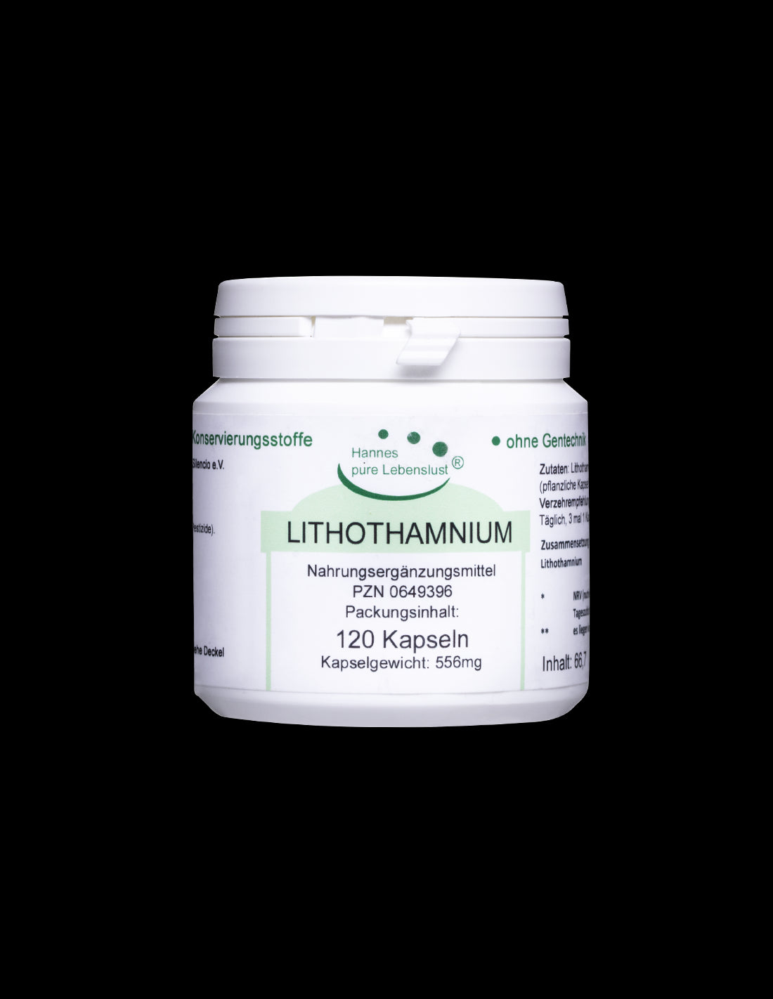 Lithothamnium - Lithothamnium (red algae), 120 capsules - Nutra Best Europe