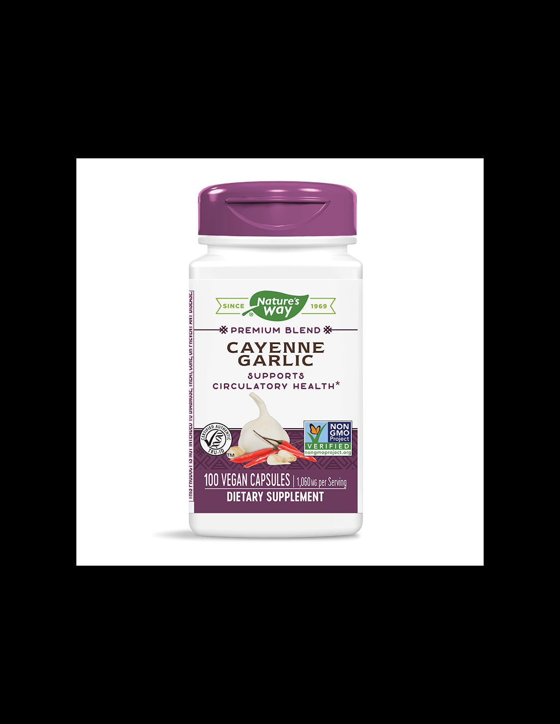 Cayenne Garlic - 100 capsules - Nutra Best Europe