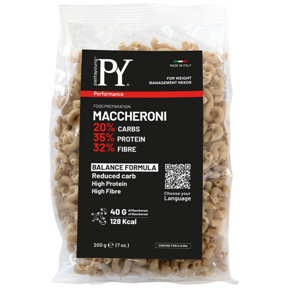 High Protein 35% - Reduced Carb | Maccheroni - 200 grams - Nutra Best Europe