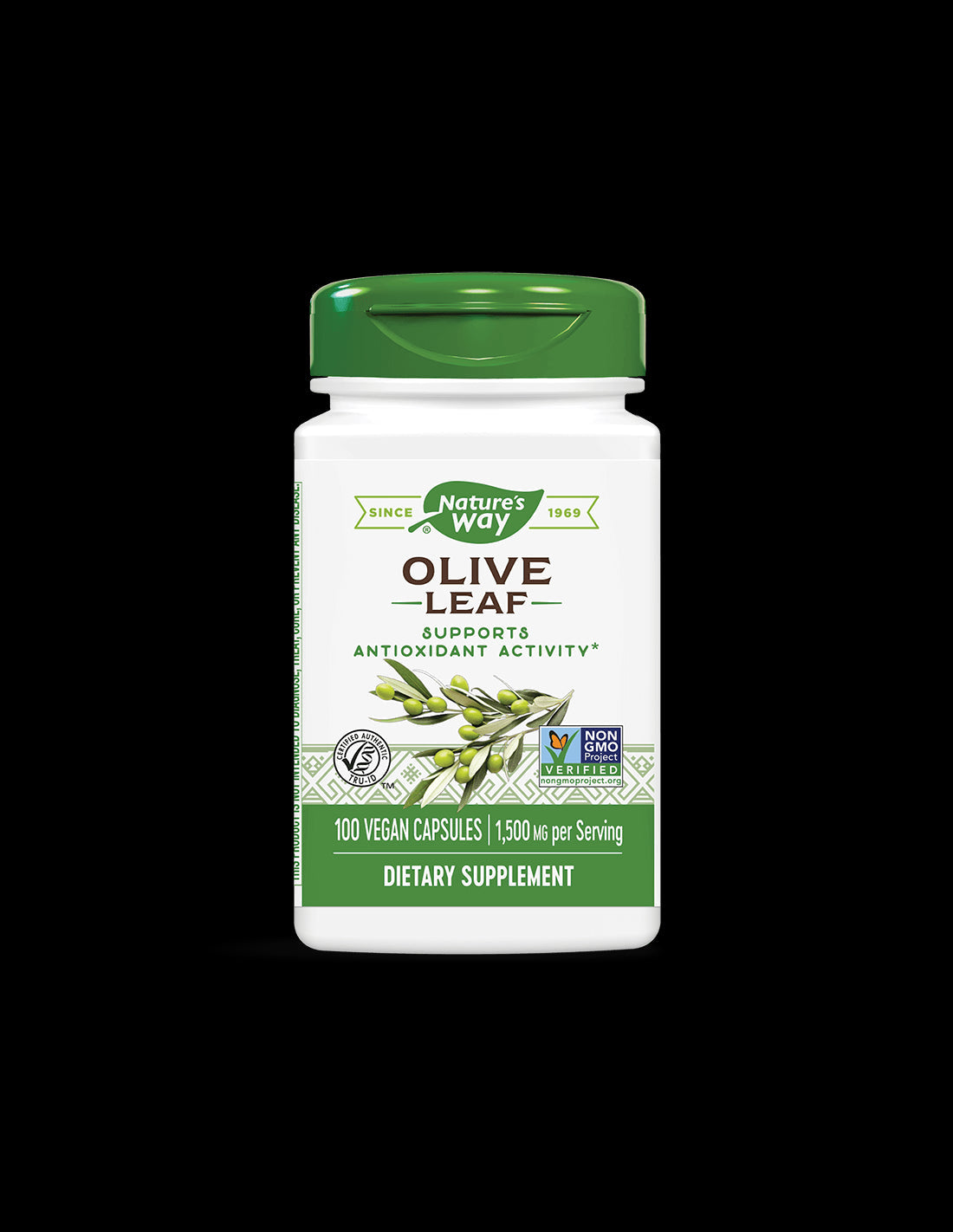 Olive Leaf 500 mg - 100 capsules - Nutra Best Europe