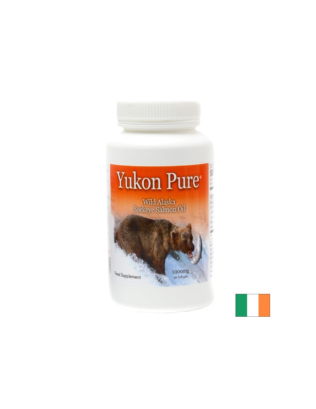 Wild Sockeye Salmon Oil - Neurological and Heart Health, 90 Softgel Capsules - Nutra Best Europe