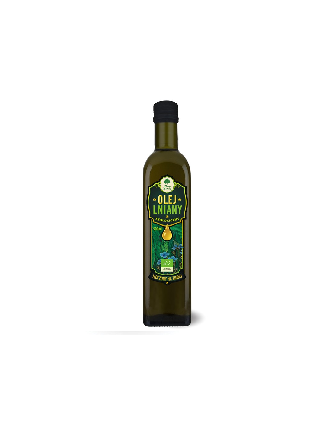 Organic Linseed Oil, 500 ml - Nutra Best Europe