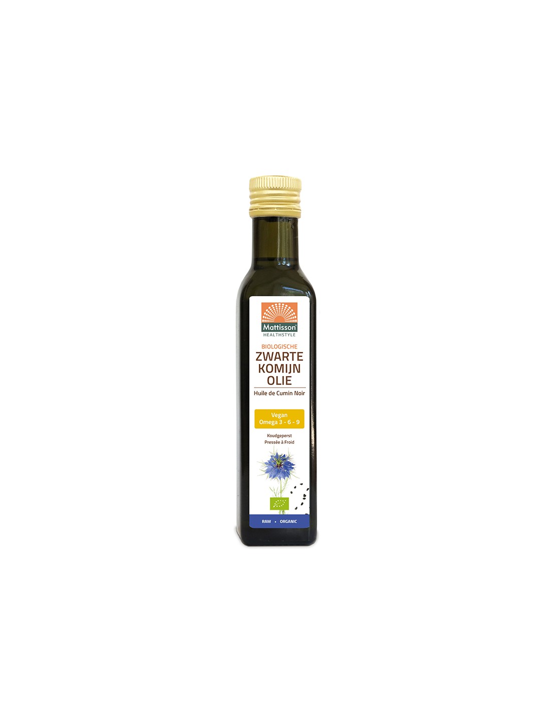 Black cumin seed oil (cold pressed) BIO, 250 ml - Nutra Best Europe