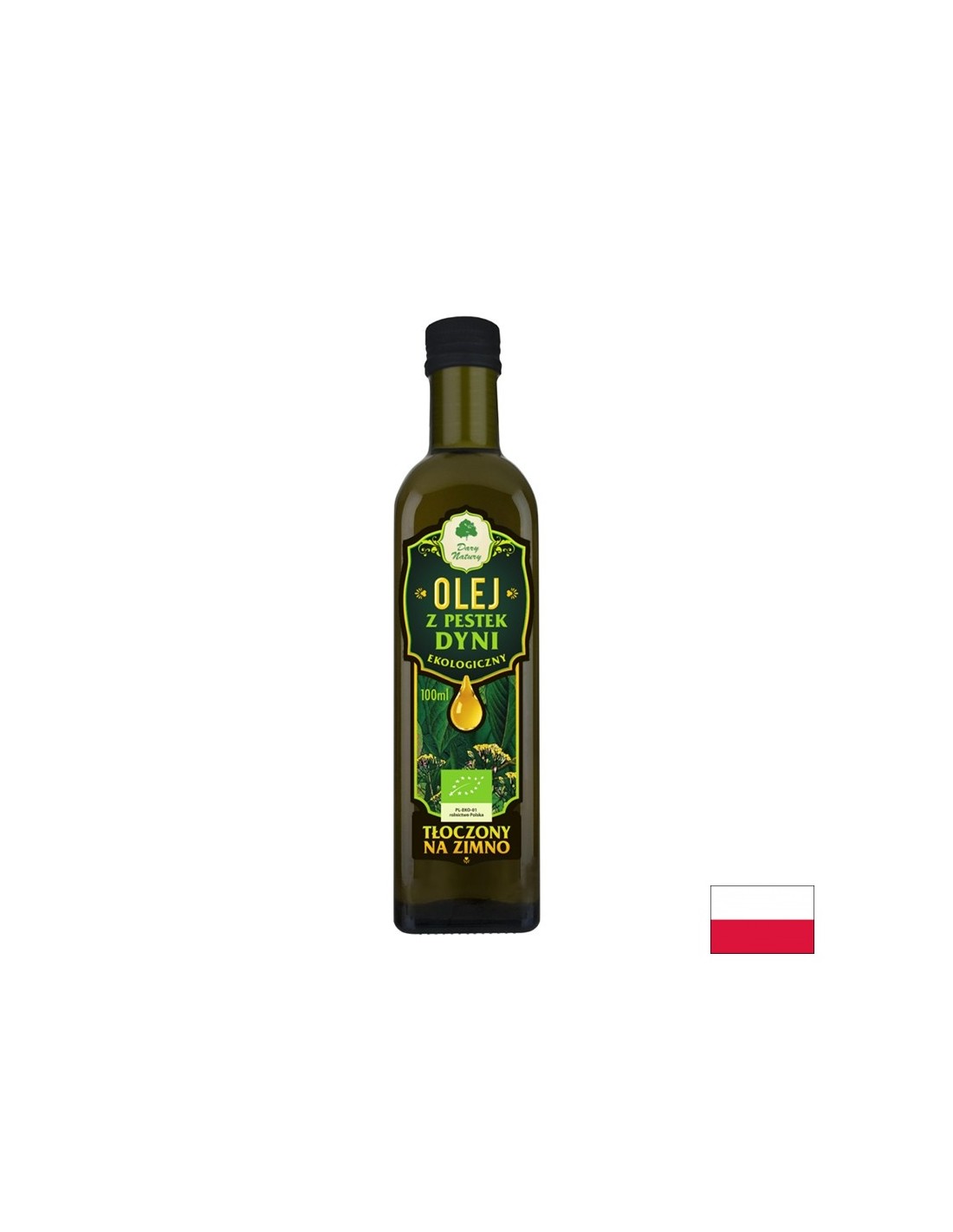 Organic pumpkin seed oil, 100 ml - Nutra Best Europe