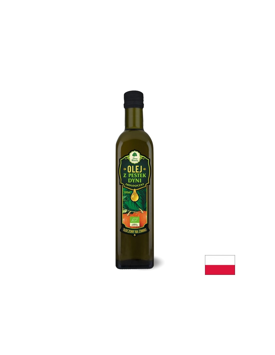 Organic pumpkin seed oil, 500 ml - Nutra Best Europe