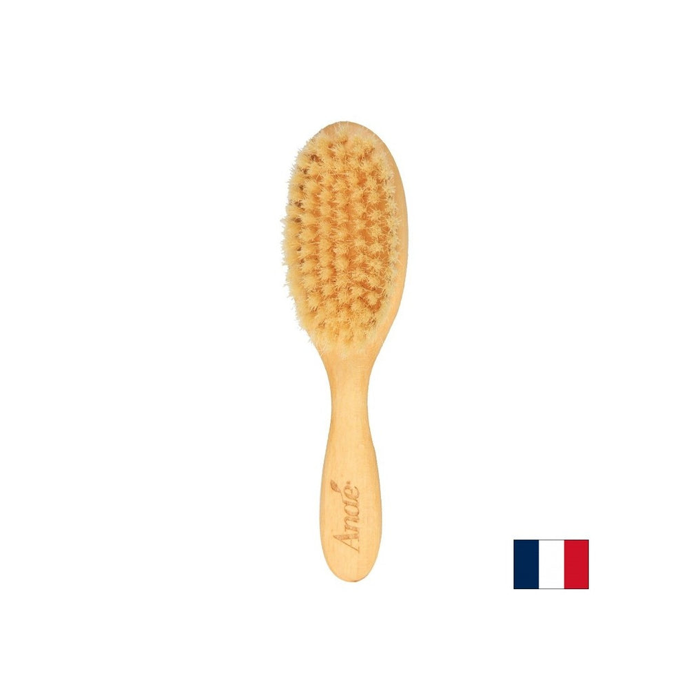 Soft wooden brush for thin to medium thick hair, 1 pc. - Nutra Best Europe