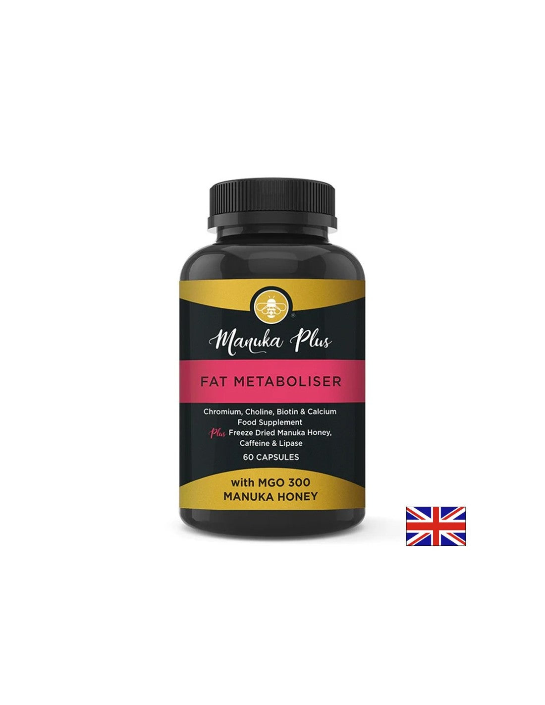 Metabolism Formula with Manuka Honey MGO 300, 60 capsules - Nutra Best Europe