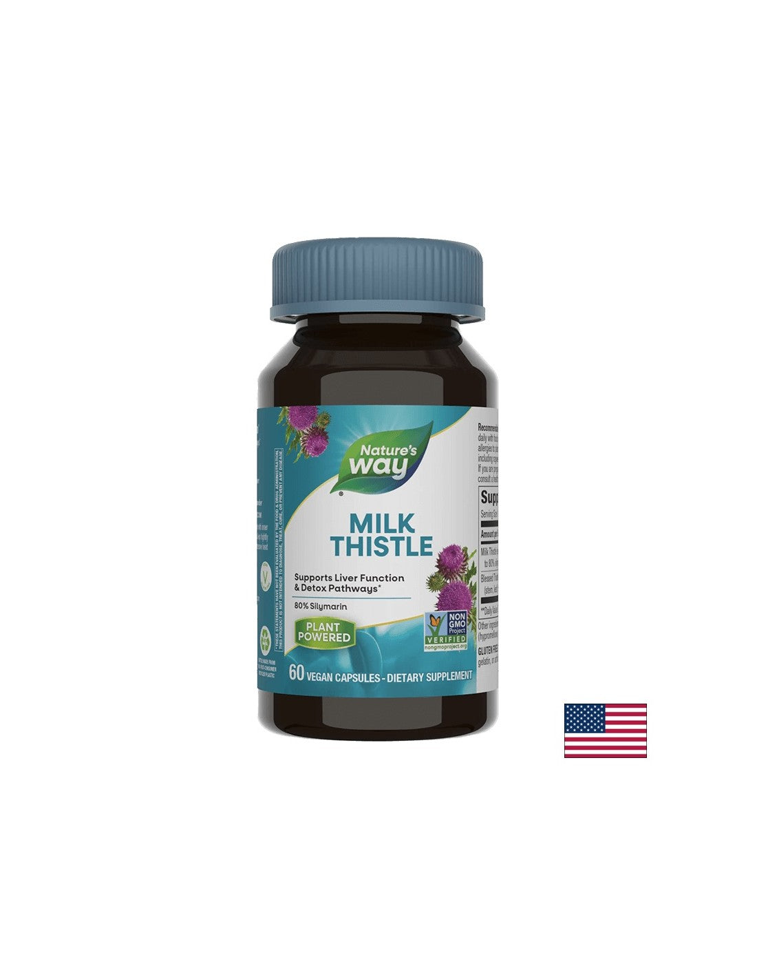 Milk Thistle 295 mg - 60 capsules - Nutra Best Europe