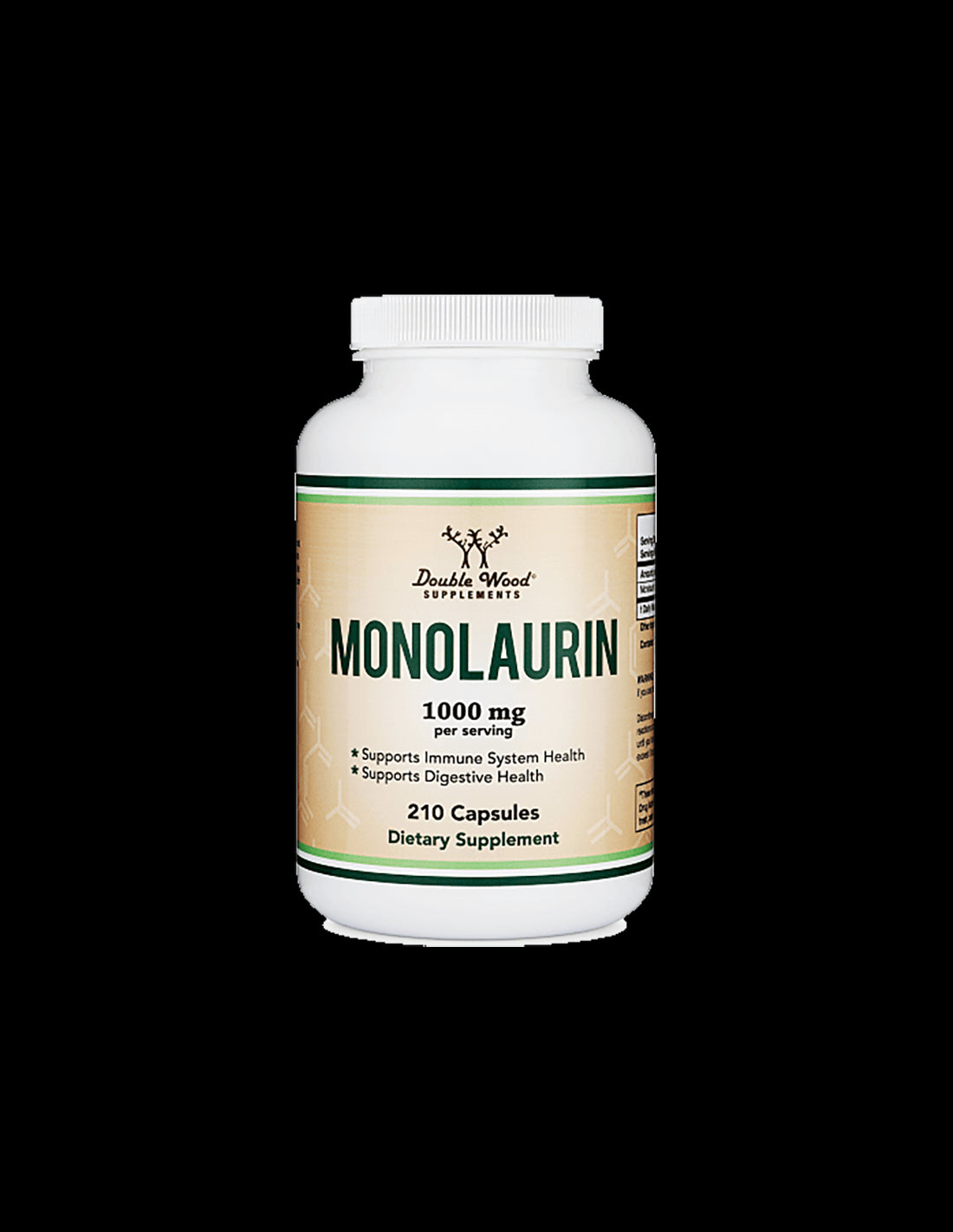 Monolaurin, 210 capsules Double Wood - Nutra Best Europe