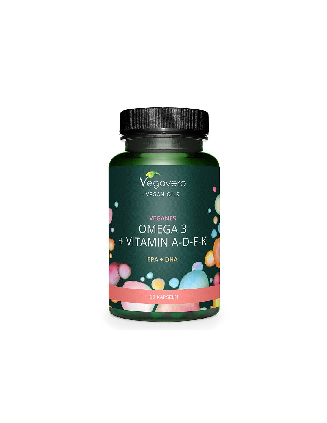 Brain, vision and heart function - Omega-3 + Vitamin A, D3, E, K, 60 capsules - Nutra Best Europe