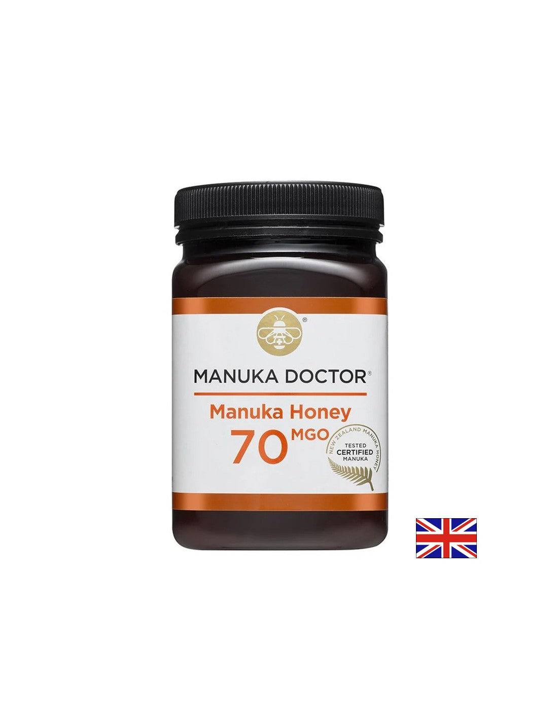 Multiflora Manuka Honey 70 MGO, 500 g - Nutra Best Europe