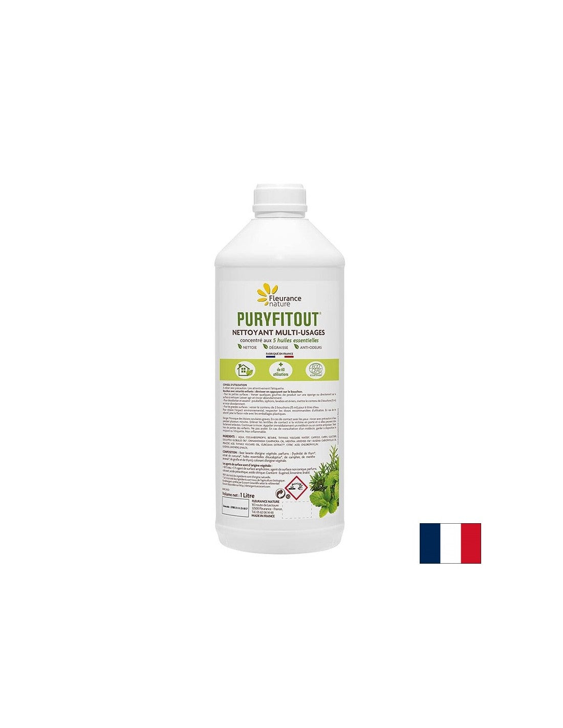 Multifunctional cleaner - For dishes and various surfaces, 1 L - Nutra Best Europe