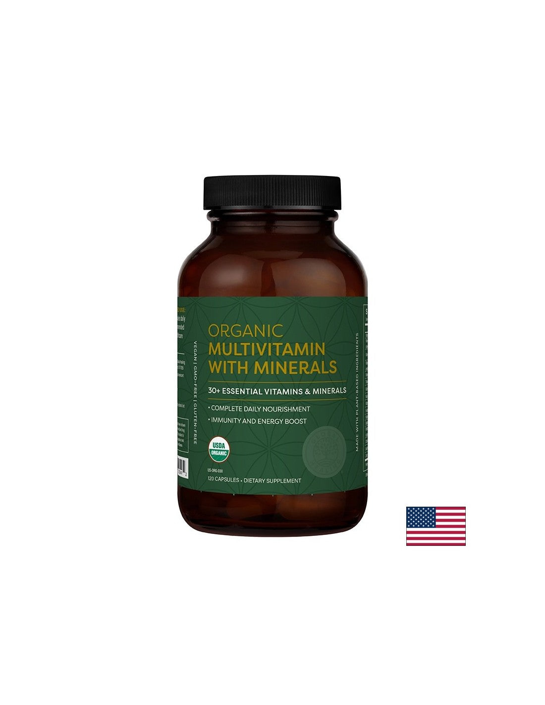 Multivitamins and Minerals for vegans, 120 capsules - Nutra Best Europe