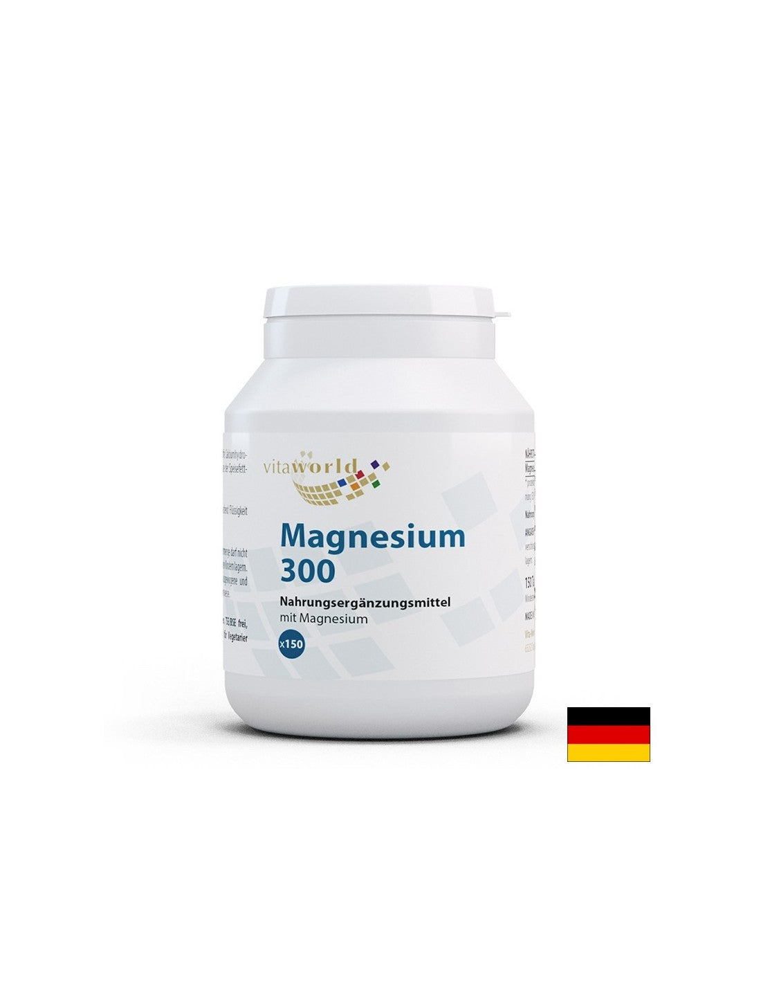 Muscles, Nervous system - Magnesium (oxide), 300 mg x 150 tablets - Nutra Best Europe