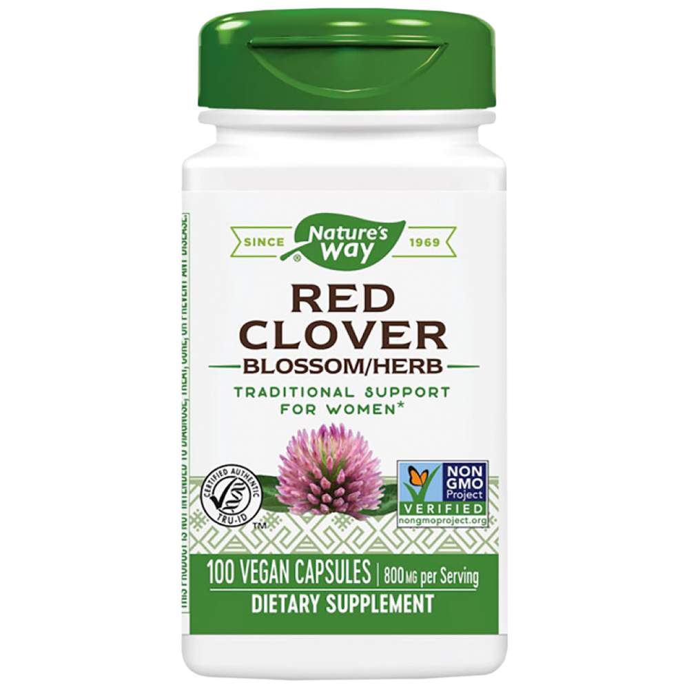 Red Clover Blossoms 400 mg - 100 capsules - Nutra Best Europe