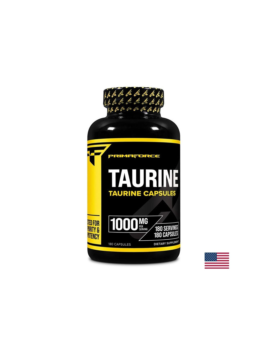 Muscle function and endurance - Taurine, 1000 mg x 180 capsules - Nutra Best Europe