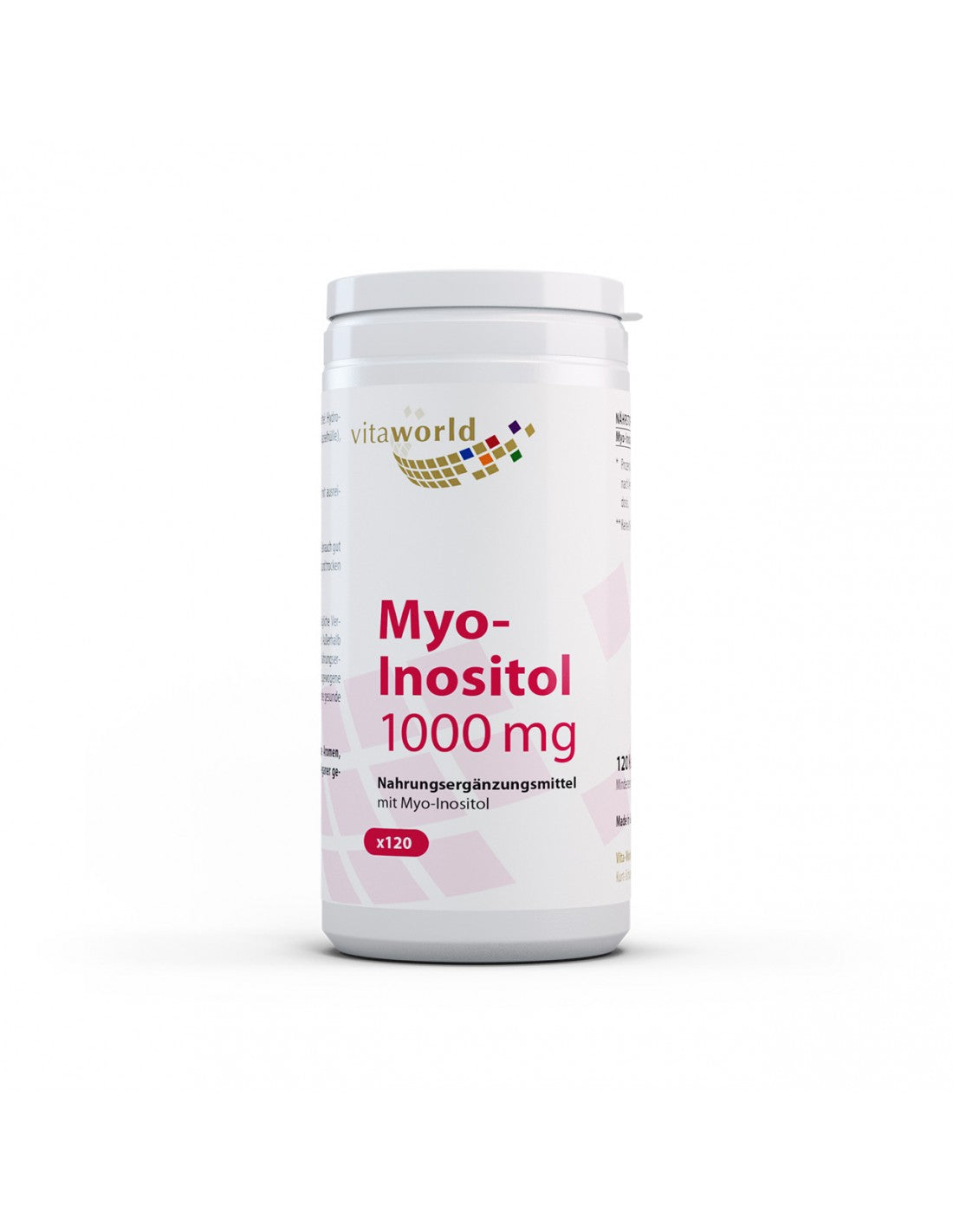 Myo-inositol / Myo-inositol 1000 mg, 120 capsules - Nutra Best Europe