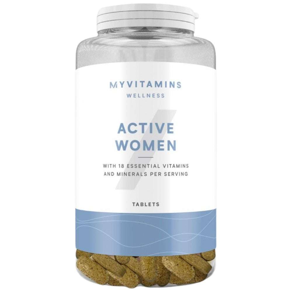Active Woman Multivitamins - 120 Tablets - Nutra Best Europe