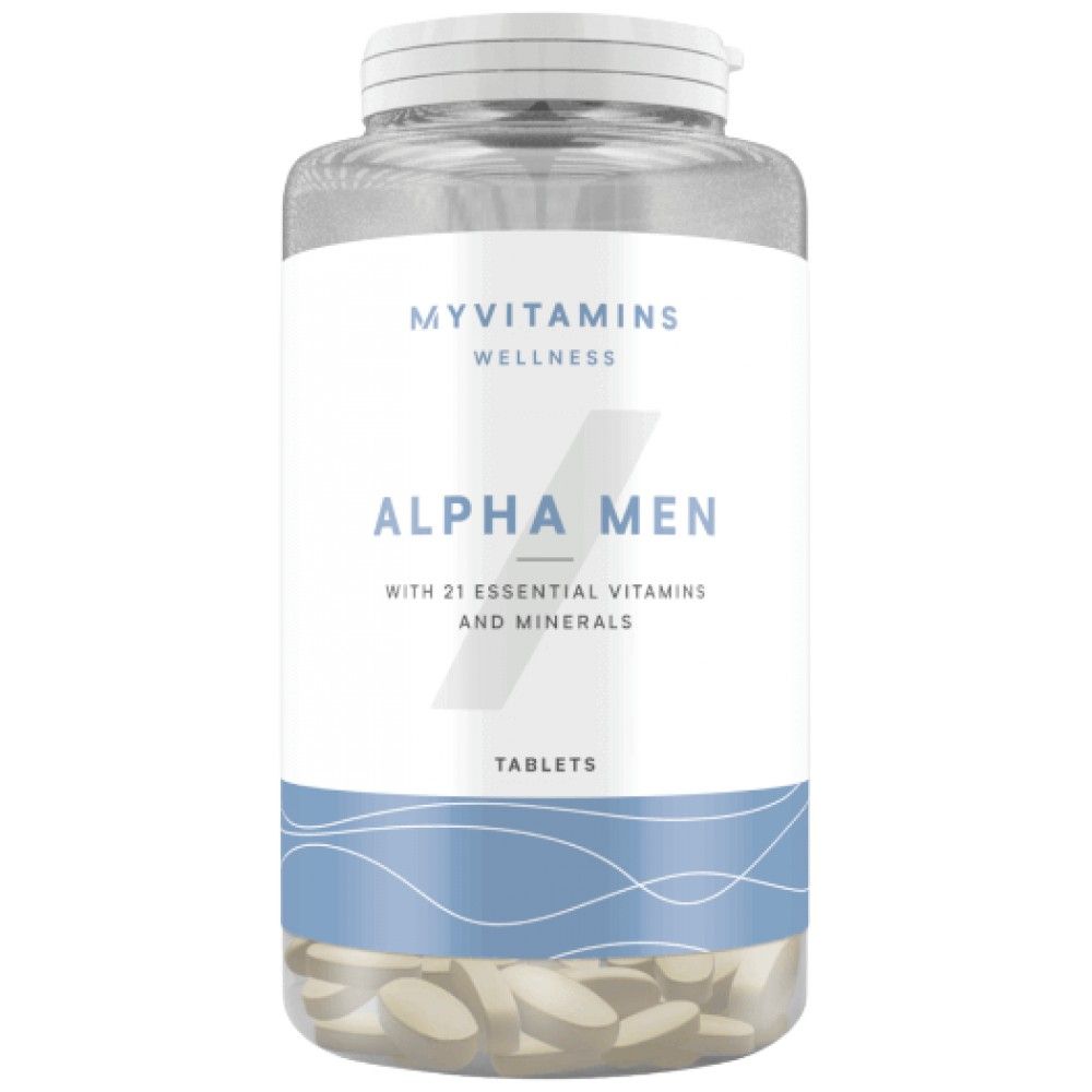 Alpha Men Super Multi Vitamin - 120 Tablets - Nutra Best Europe