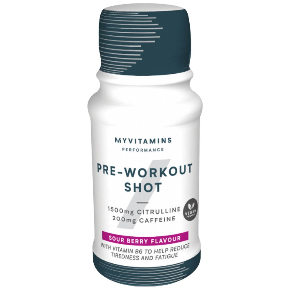 Pre-Workout Shot 60 ml - Nutra Best Europe