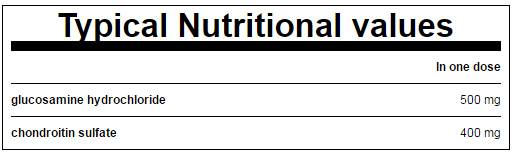 Glucosamine HCL & Chondroitin - 120 Tablets - Nutra Best Europe