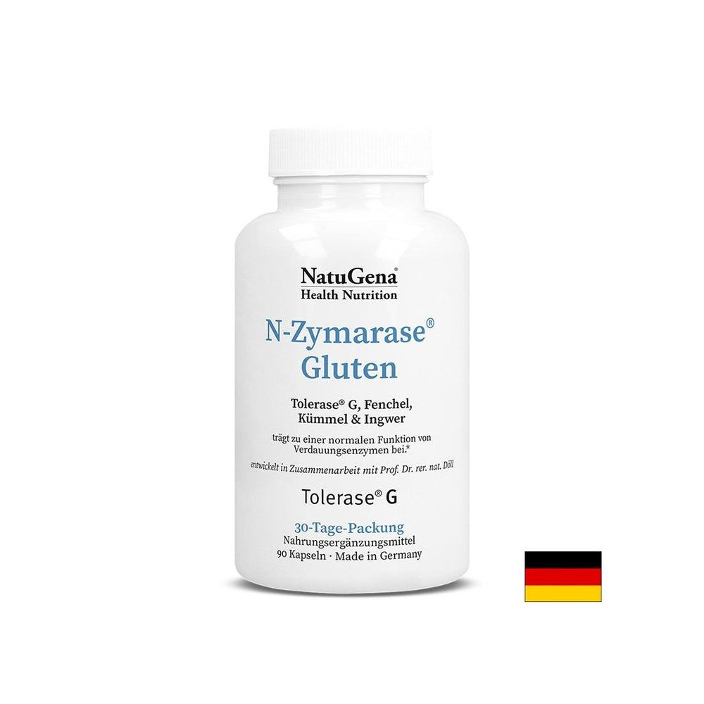 N-Zymarase® Gluten (enzyme complex for gluten intolerance), 90 capsules - Nutra Best Europe