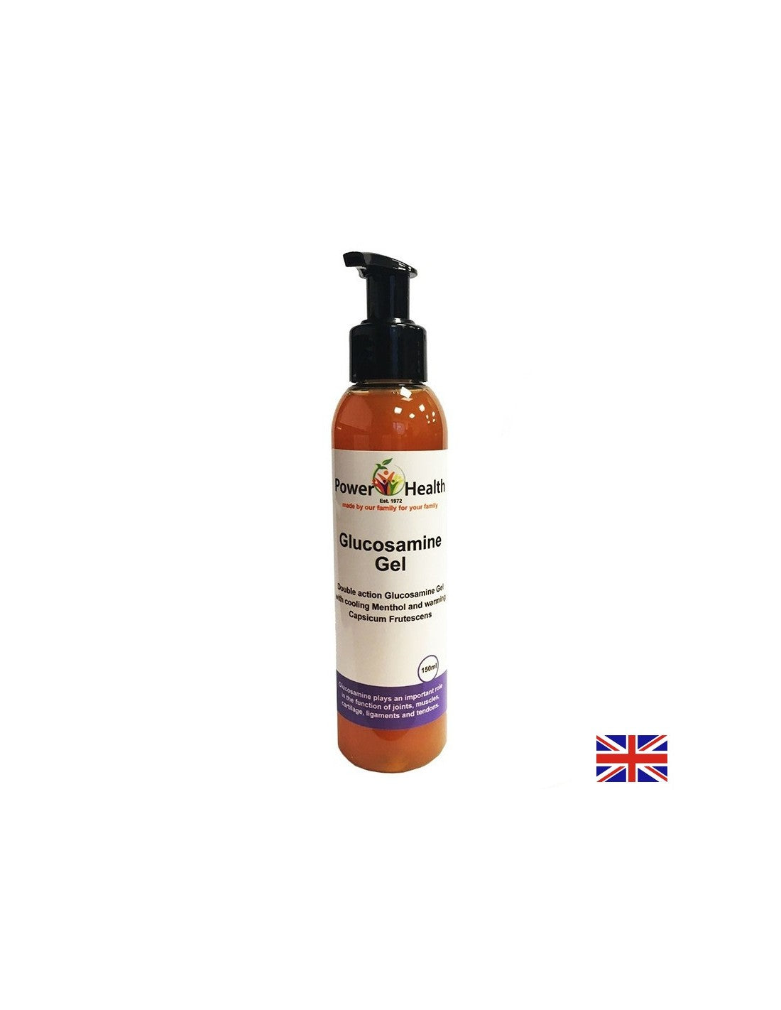 Reduces joint pain - Glucosamine gel, 150 ml - Nutra Best Europe