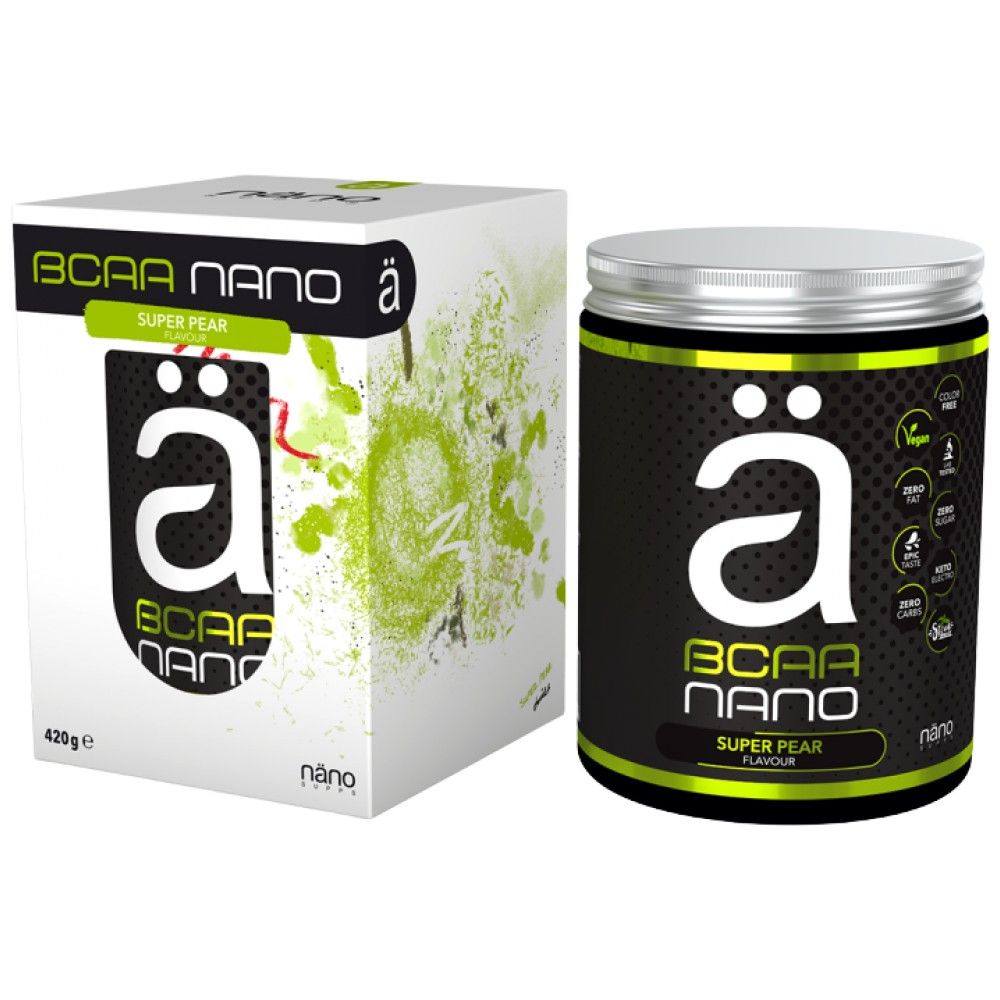 BCAA Nano | with Electrolyte Blend - 420 grams - Nutra Best Europe