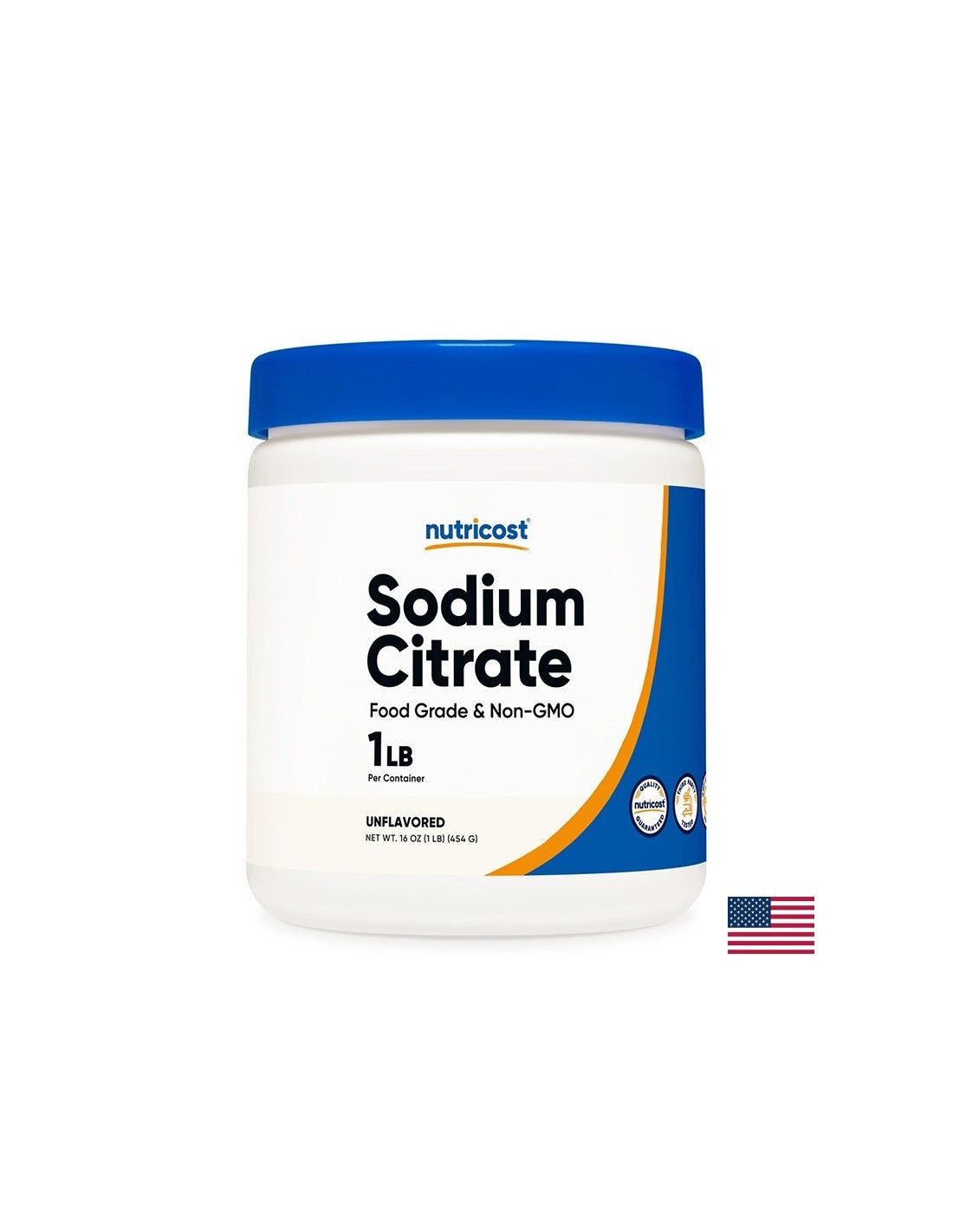 Sodium citrate, 454 g powder - Nutra Best Europe