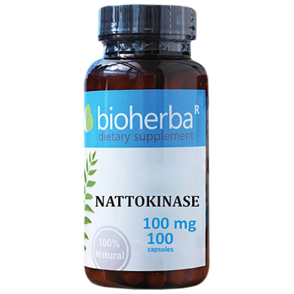Nattokinase 100 mg - 100 capsules - Nutra Best Europe