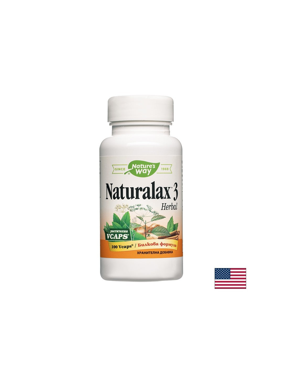 Naturalax 3 - 100 capsules - Nutra Best Europe