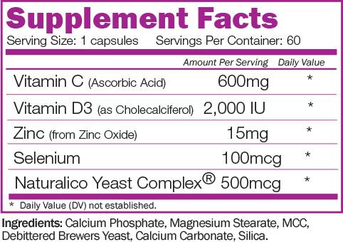 Immune Boost - 60 capsules - Nutra Best Europe