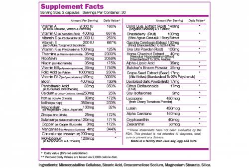 Multi Women - 90 capsules - Nutra Best Europe