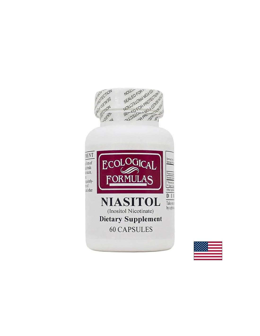 Nervous system and hormonal health - Niasitol - niacin and inositol, 60 capsules - Nutra Best Europe