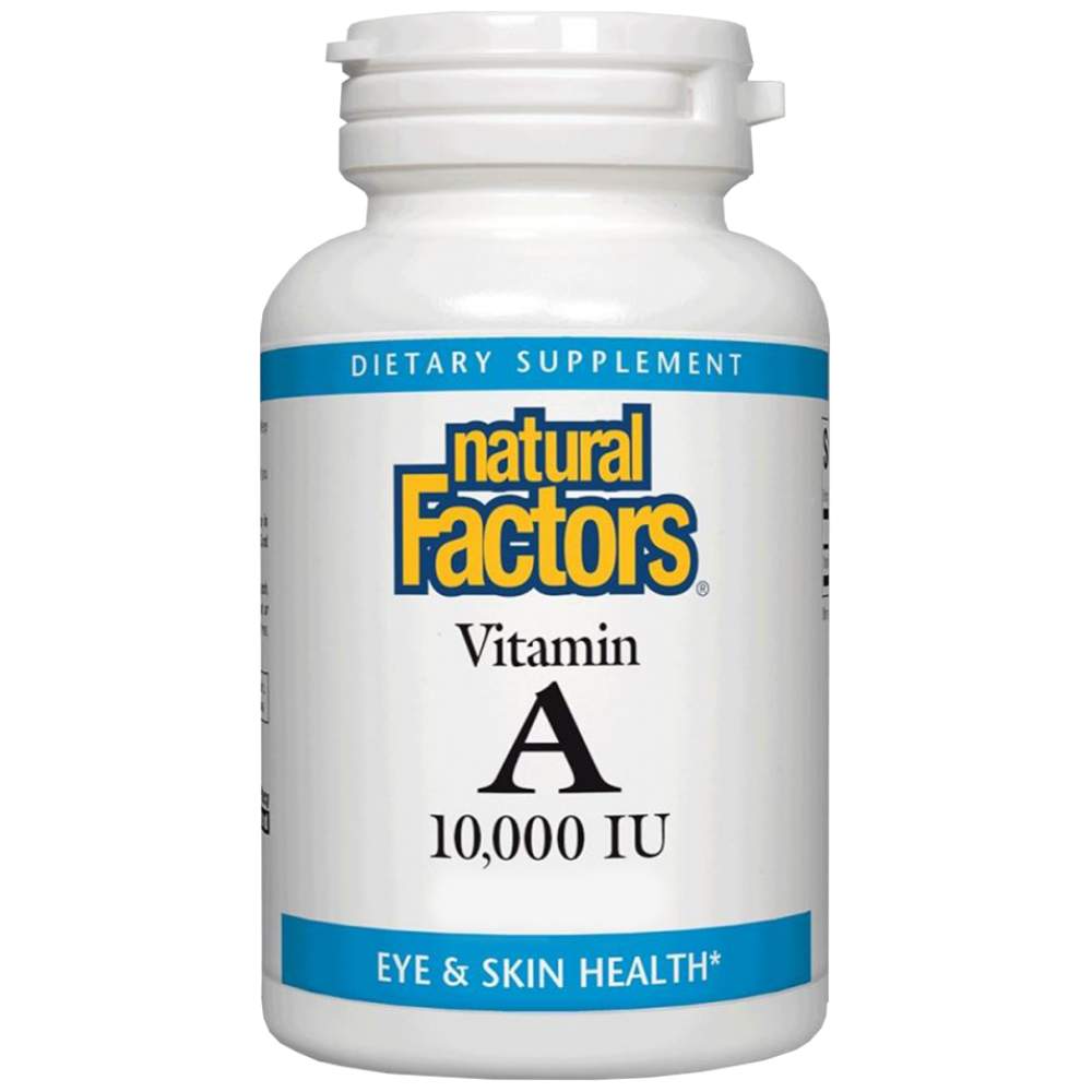 Vitamin A 10,000 IU - 90 Gel capsules - Nutra Best Europe