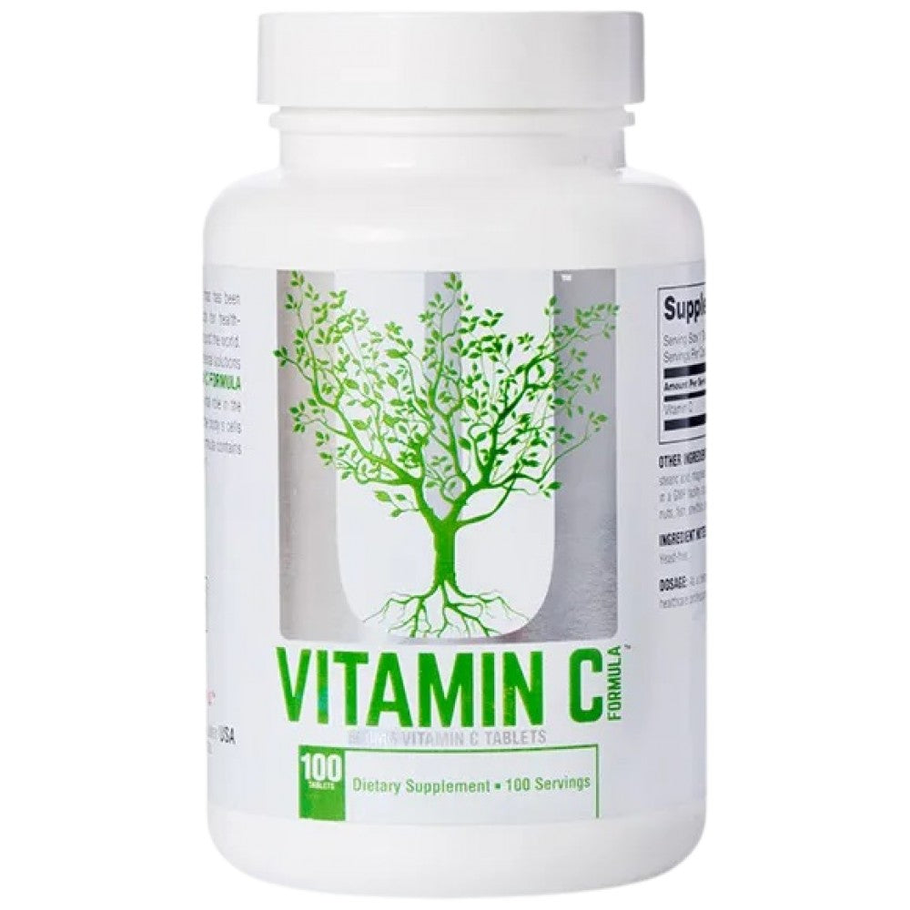 Vitamin C Formula 500 mg 100 Tablets - Nutra Best Europe