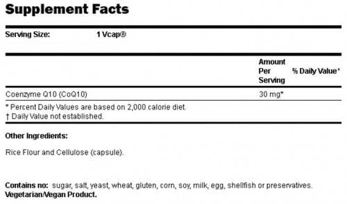 CoQ10 30 mg - 240 capsules - Nutra Best Europe