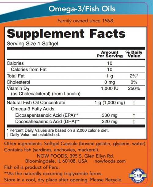 Tri-3D Omega - 90 Softgels - Nutra Best Europe