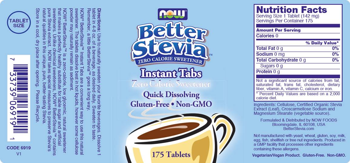 Stevia Instant Tabs - 175 Tablets - Nutra Best Europe