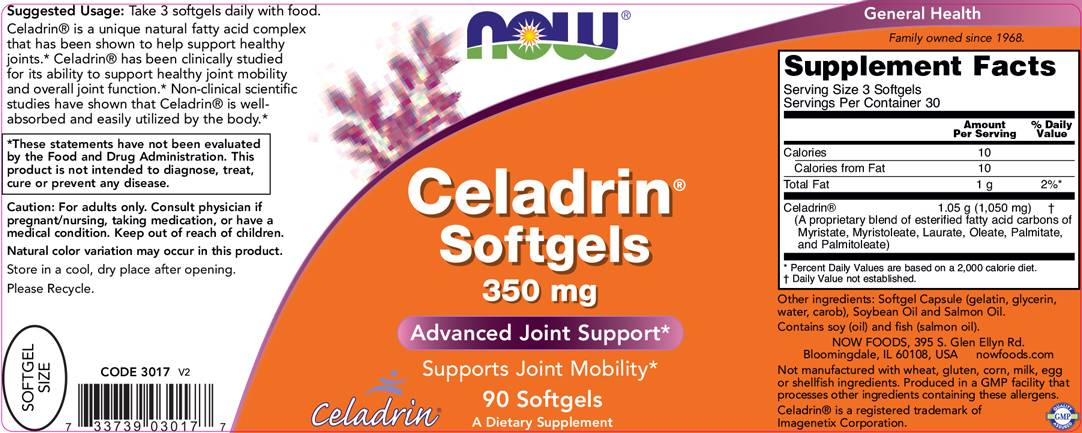 Celadrin 350 mg - 90 Softgels - Nutra Best Europe