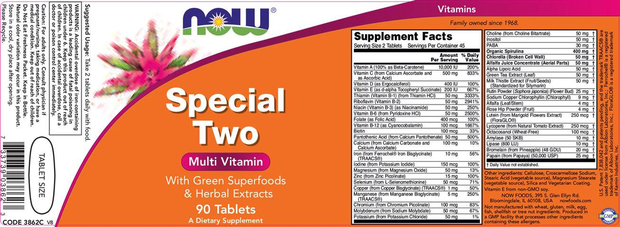 Special Two - 90 Tablets - Nutra Best Europe