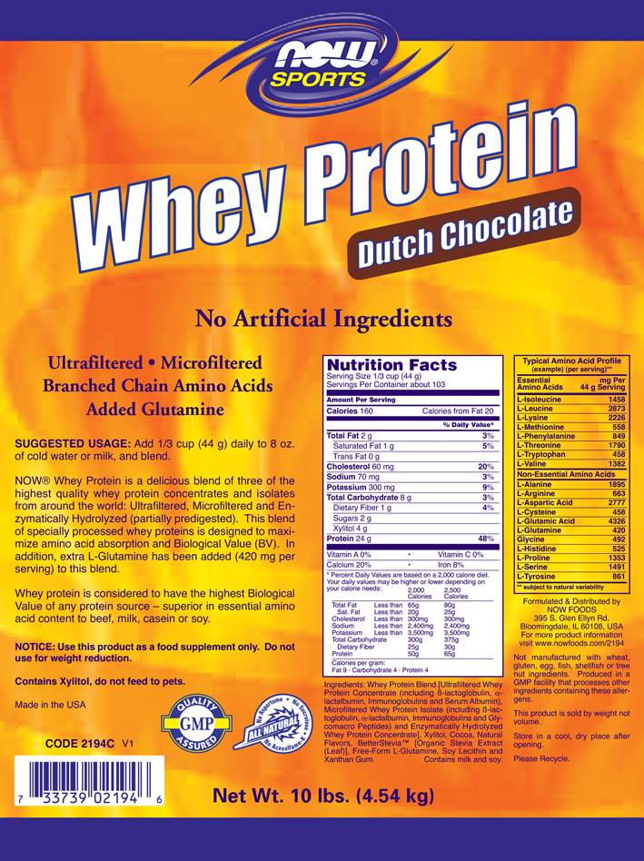 Whey Protein - 908 grams - Nutra Best Europe