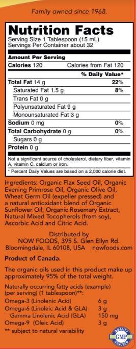 Omega 3-6-9 Liquid - 473 ml - Nutra Best Europe