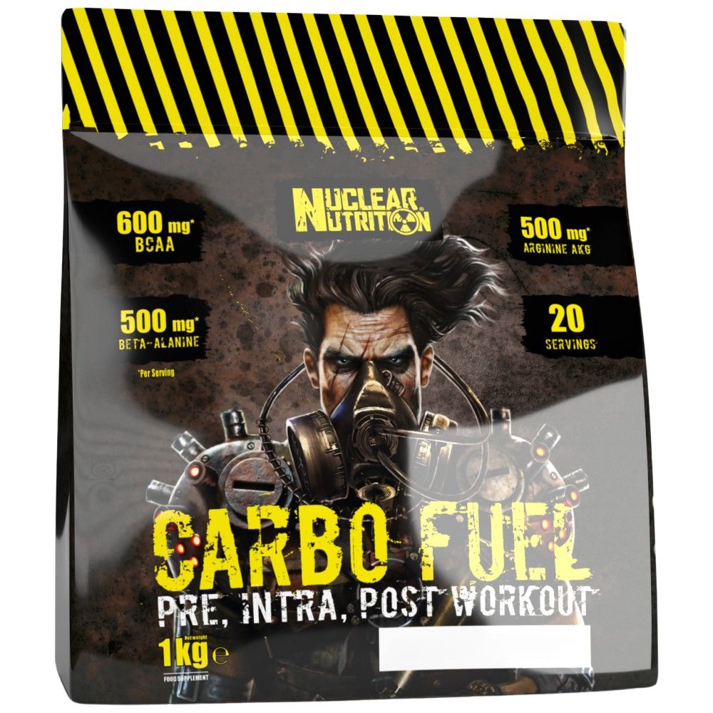 Nuclear Carbon Fuel | Pre ~ Intra ~ Post Workout Carbs - 1000 grams - Nutra Best Europe